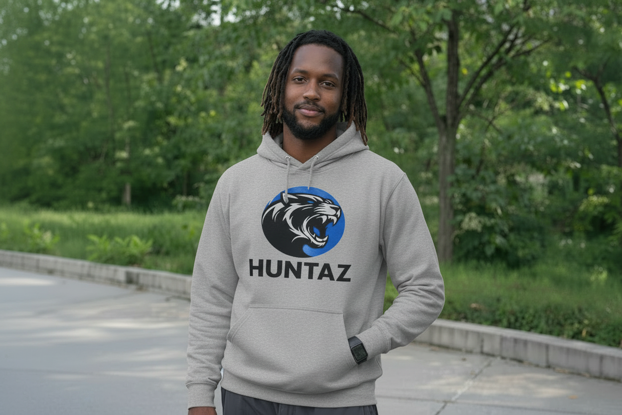 Huntaz signature Logo Hoodie