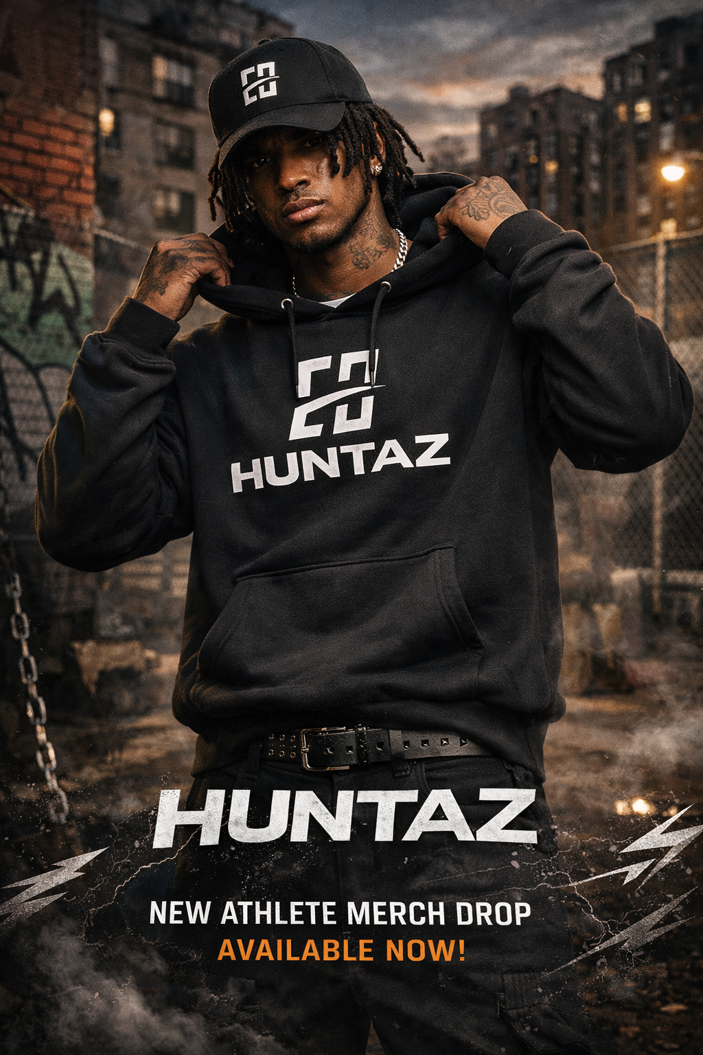 Huntaz Athlete pack (Hoodie + Cap)